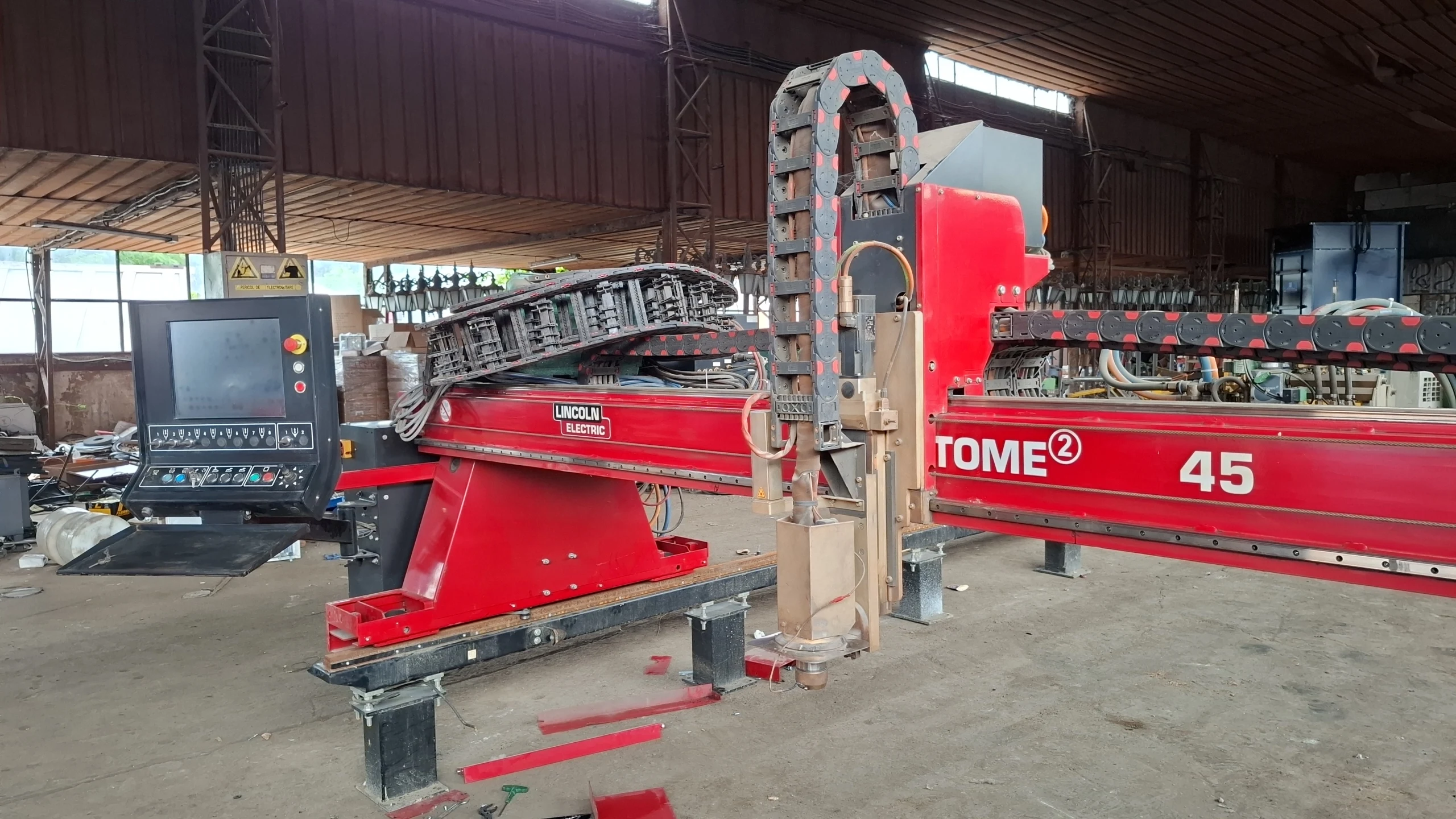 Mașină tăiere CNC cu plasmă Lincoln Electric Tome 2 45 - Eficiență garantată! - 1/1