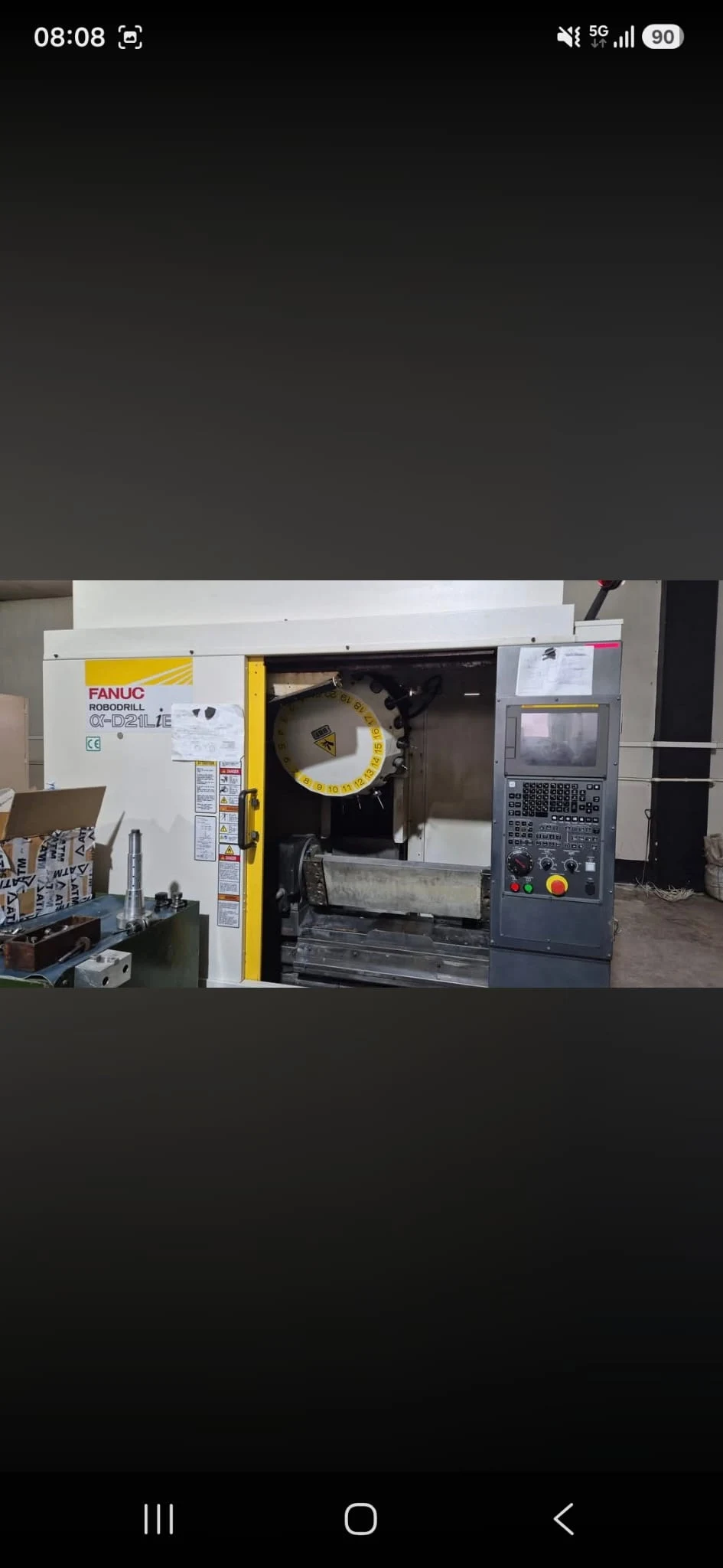 FANUC ROBODRILL α-D21LiE: Жоғары өнімді CNC өңдеу орталығы