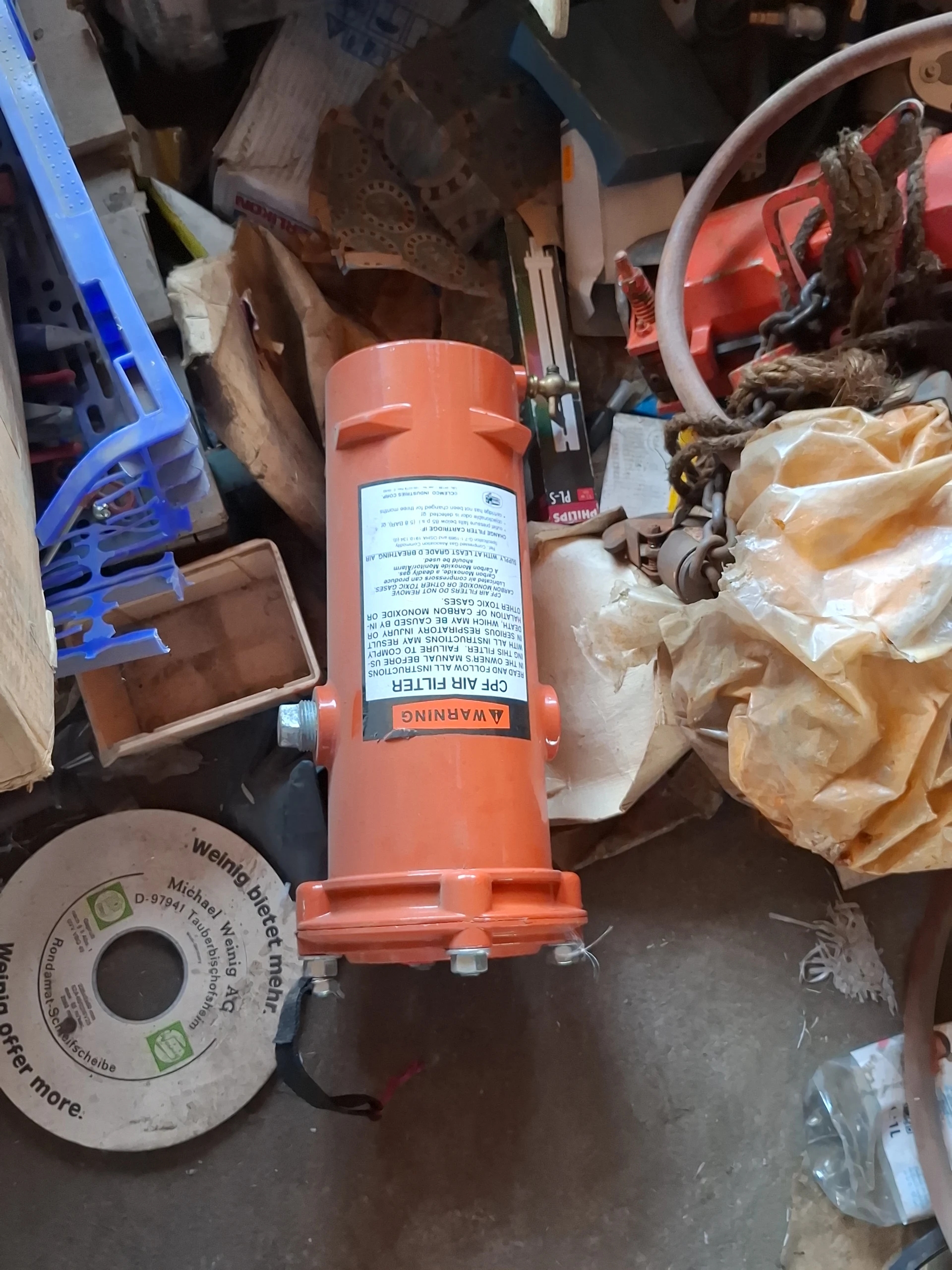 Filtru aer CPF CLEMCO - Protecție respiratorie industrială