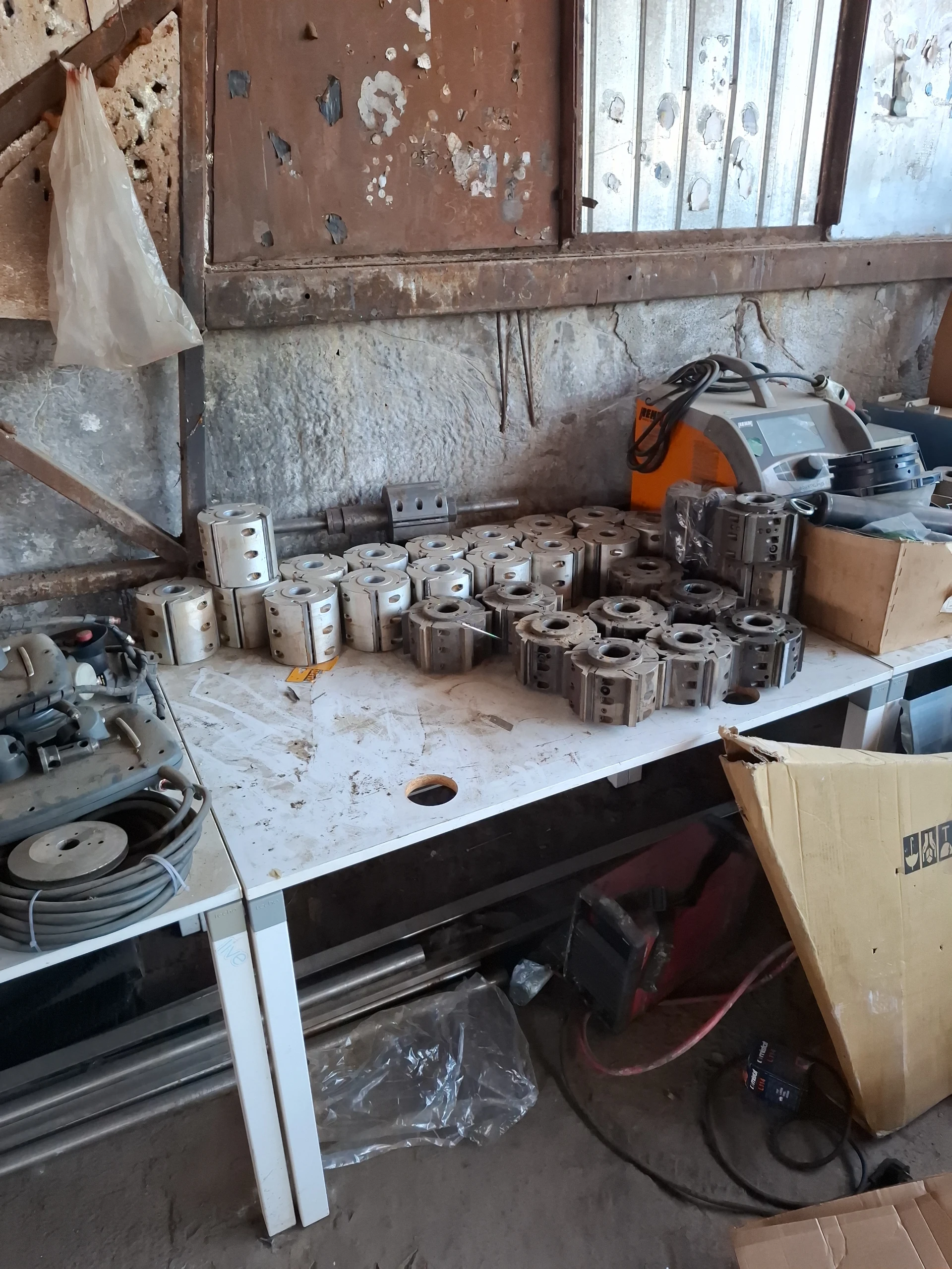 Freză profilat lemn - Lot mare de capete frezare profesionale